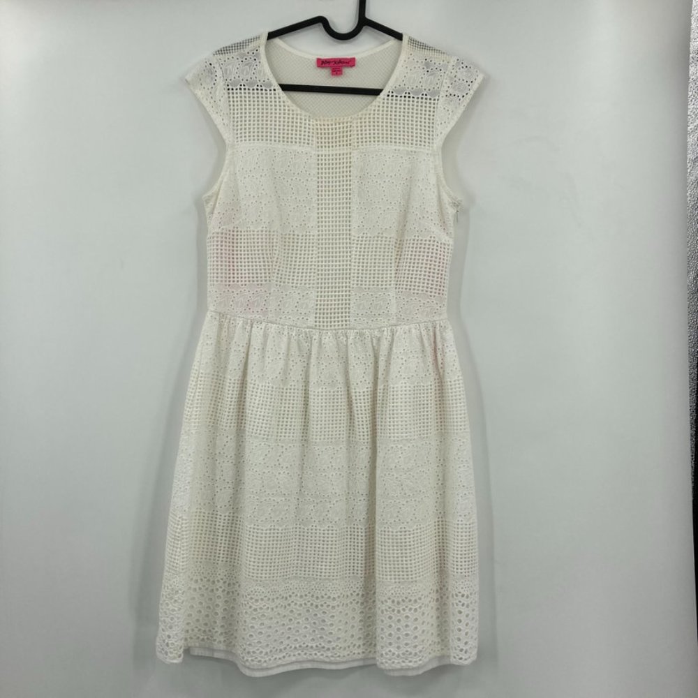 Betsey Johnson Fit & Flare Sleeveless Mini Dress